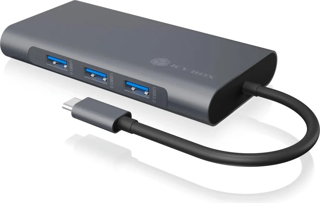 Replikues USB-C Icy Box IB-DK4040-CPD (60514) - 3
