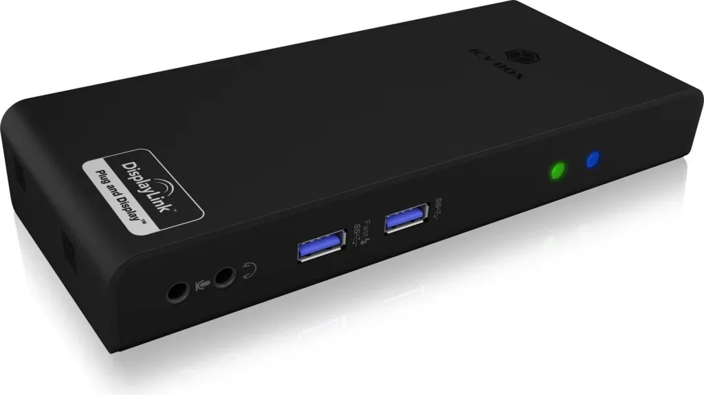 Docking station ICY BOX IB-DK2251AC Multi për laptopë dhe PC - 1