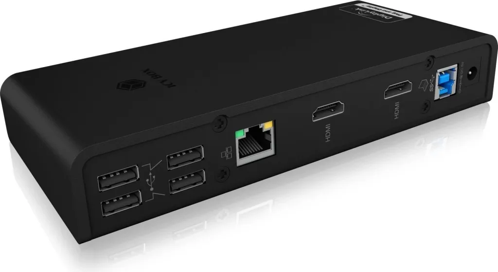 Docking station ICY BOX IB-DK2251AC Multi për laptopë dhe PC - 2