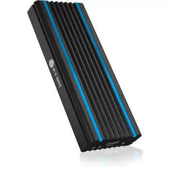 Kasë SSD ICY BOX IB-1824ML-C31, M.2, PCI Express 3.0, 10 Gbit/s, USB, E zezë