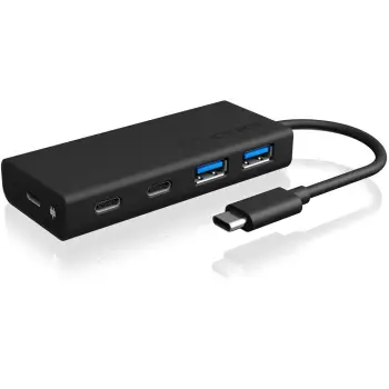 USB hub ICY BOX IB-HUB1426-CPD, 4 porta, USB 3.2 Gen 1, 60W, zi