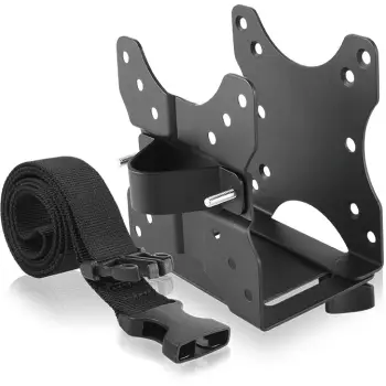 Raft për miniPC ICY BOX IB-MSA102-VM, montim në tavolinë, VESA 75x75/100x100 mm, i zi