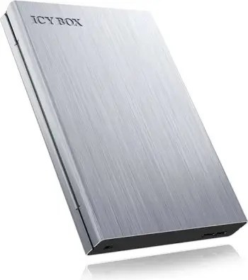 Kuti e jashtme HDD/SSD ICY BOX IB-241WP, 2.5", USB 3.2, alumini, anthracite/silver