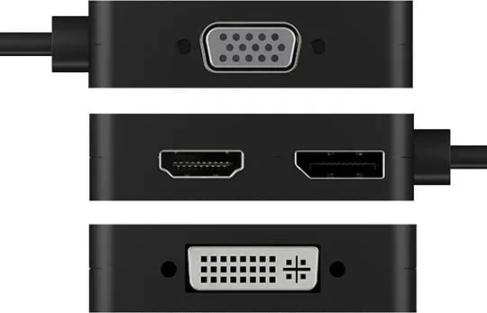 Adapter USB-C ICY BOX IB-DK1104-C, 4K, i zi - 2