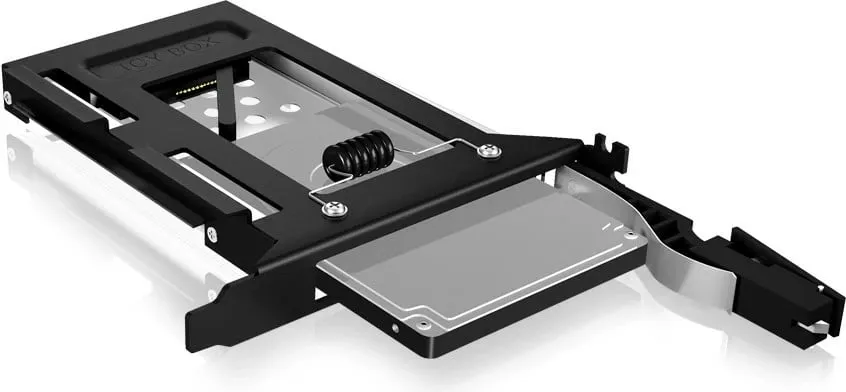 Kasë ICY BOX për 2.5" SATA HDD/SSD, PCI slot, e zezë - 1