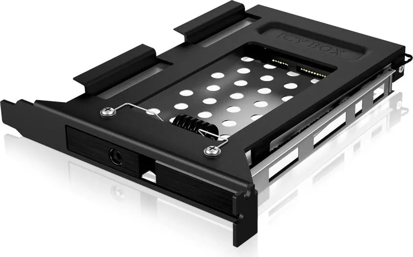Kasë ICY BOX për 2.5" SATA HDD/SSD, PCI slot, e zezë - 3
