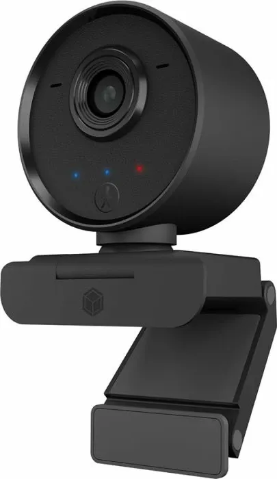 Webkamerë ICYBOX IB-CAM502-HD Full HD 1080p 30fps, AI auto-tracking 350°, mikrofon stereo, USB 1.70 m, me telekomandë, e zezë, set 2 copë - 2