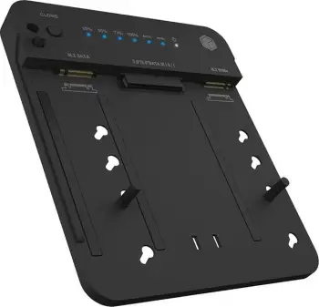 Docking station ICY BOX IB-2915MSCL-C31, klonim HDD/SSD, USB 3.2 Gen 2, i zi