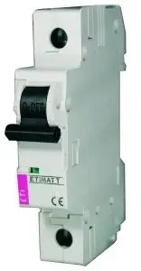 Kufizues fuqie Eti-Polam ETIMAT T 1P, 63A, IP20