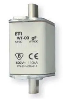 Siguresë Eti-Polam WT-00/gF, 40A, NH00 gF - 1