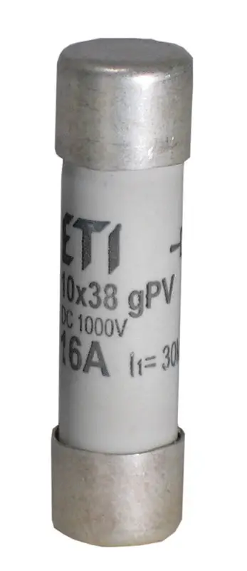 Siguresë cilindrike Eti-Polam CH10x38, 13A, PV, 10x38mm (002625137)