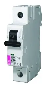 Ndërprerës rryme Eti-Polam OSP-10 1P 20A
