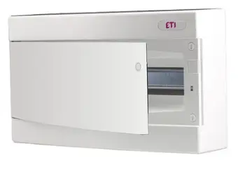 Panel për siguresa Eti-Polam ECT18PO-S 00110107, 18M, IP40, i bardhë
