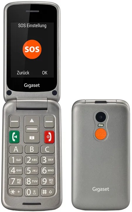 Celular Gigaset GL590, 2.8'', 32GB, i hirtë - 1