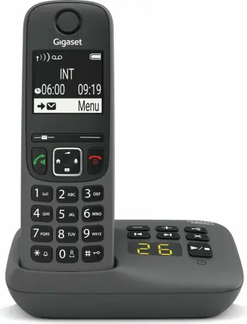 Telefon Gigaset AE690A, Analog/DECT, Dorezë pa tel, Anthracite