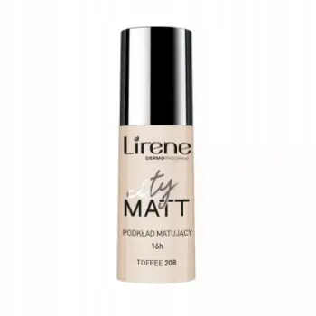 Krem pudër Lirene City Matt, Toffee 208, 30 ml