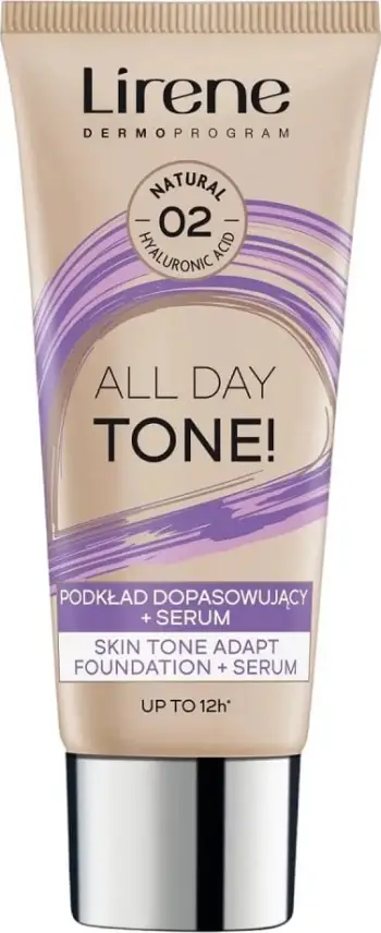 Fondatinë Lirene All Day Tone Adapting Foundation Serum, Natural