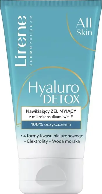 Xhel pastrues fytyre Lirene Moisturizing Gel, me vitaminë E, hidratues, transparent