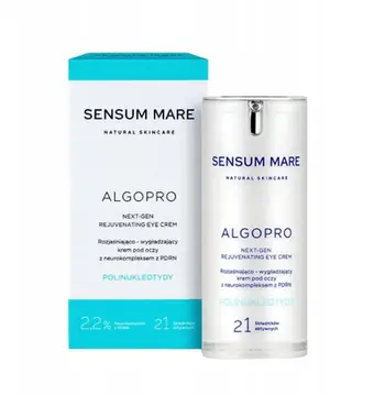 Krem për sy për femra Sensum Mare Algopro Brightening and Smoothing Eye Cream me 2.2% Neurocomplex nga PDRN, 15ml
