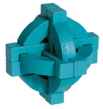 Box Iq Test Wooden Blue - Fridolin