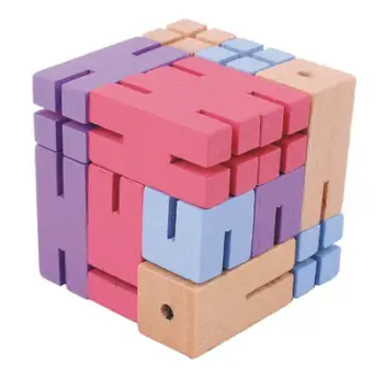 Iq Test Puzzle Boy 3 Violet Purple Lightblue - Fridolin