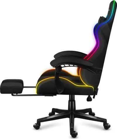 Karrige lojërash HUZARO Force 4.7, RGB Mesh, e zezë - 7