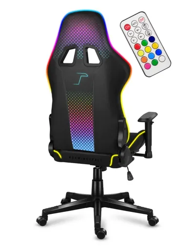 Karrige lojërash HUZARO Force 6.3 RGB Mesh, e zezë - 2