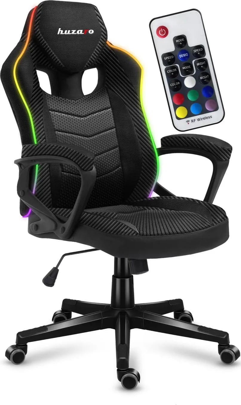 Karrige Huzaro HZ-FORCE 2.5, RGB, e zezë - 1