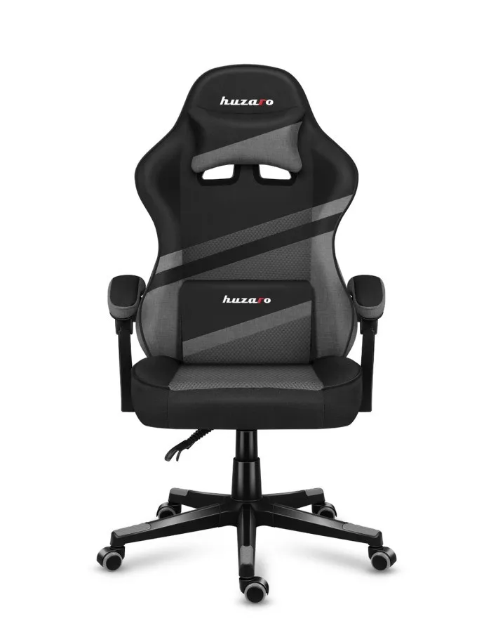 Karrige lojërash Huzaro Force 4.4 Mesh, 130kg, e hirtë - 2