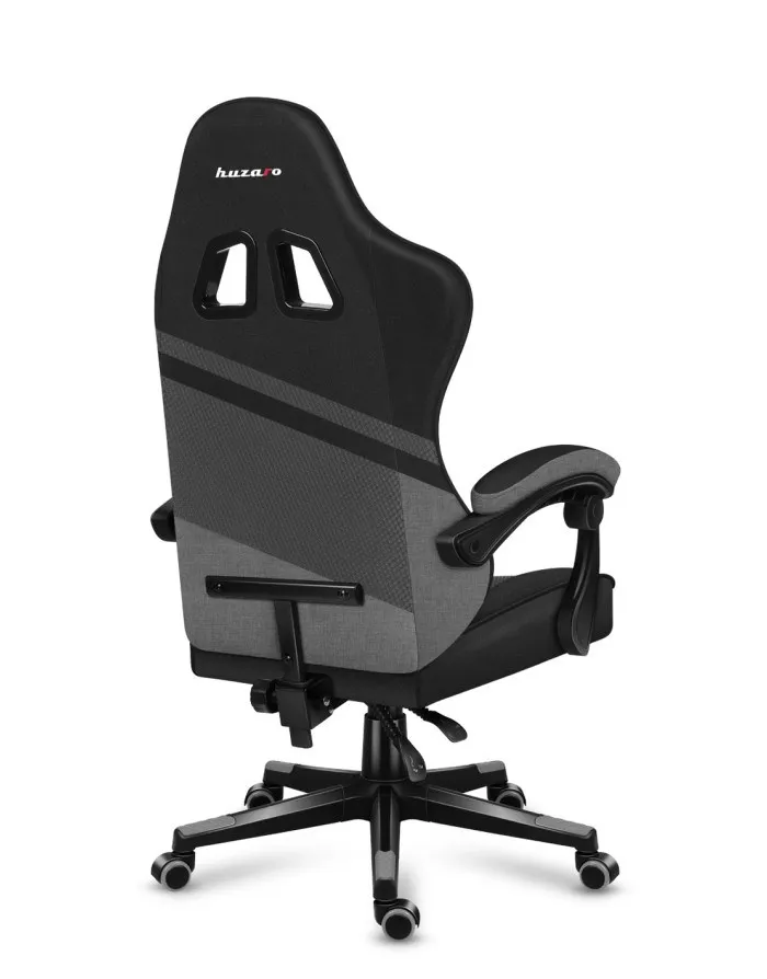 Karrige lojërash Huzaro Force 4.4 Mesh, 130kg, e hirtë - 3
