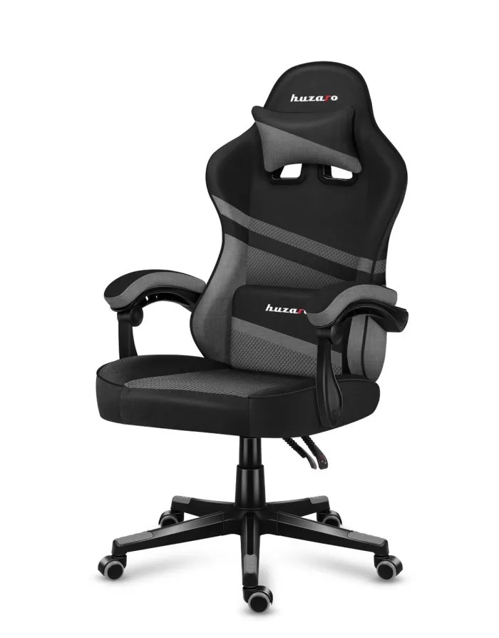 Karrige lojërash Huzaro Force 4.4 Mesh, 130kg, e hirtë - 4