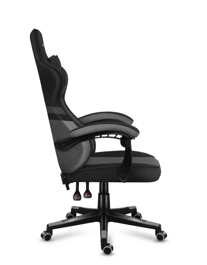 Karrige lojërash Huzaro Force 4.4 Mesh, 130kg, e hirtë - 5