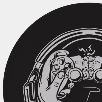 Tapet për karrige gaming Huzaro FloorMat 6.0, 1200mm, gomë, i zi