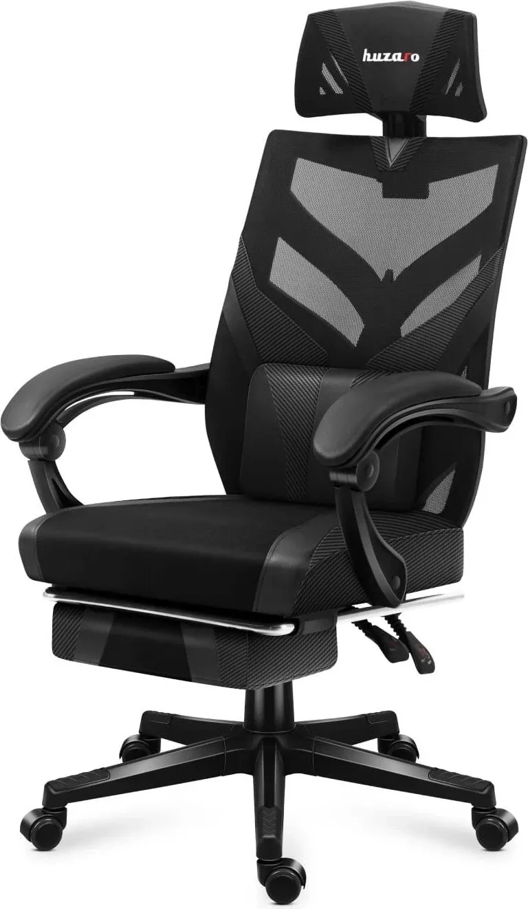 Karrige gaming HUZARO COMBAT 5.0, 140kg, e zezë - 3
