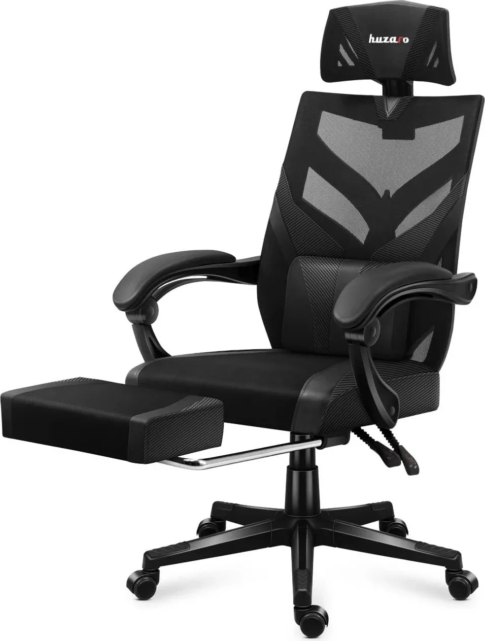 Karrige gaming HUZARO COMBAT 5.0, 140kg, e zezë - 9