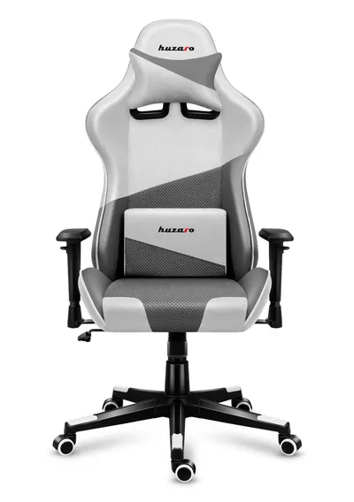 Karrige lojërash Huzaro Force 6.2, 130 kg, e bardhë - 1