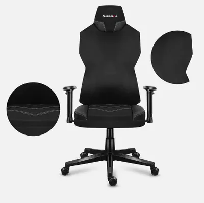 Karrige gaming Huzaro Combat 6.2, RGB, deri 140 kg, e zezë - 19