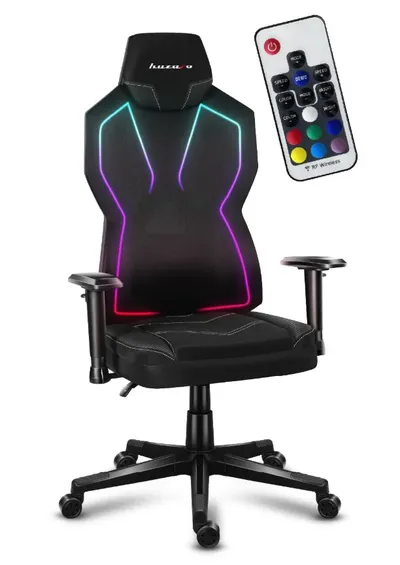 Karrige gaming Huzaro Combat 6.2, RGB, deri 140 kg, e zezë - 23
