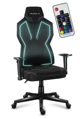 Karrige gaming Huzaro Combat 6.2, RGB, deri 140 kg, e zezë