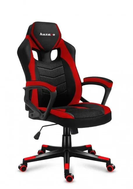Karrige gaming Huzaro FORCE 2.5, mesh, ergonomike, e kuqe - 1