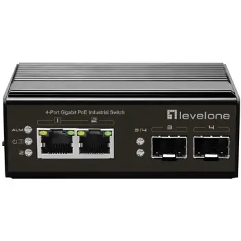Switch 2x GE IGP-0431 2xGSFP 180W 2xPOE+
