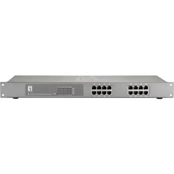 Switch 16x FE FEP-1612W150 19″ 150W 16xPoE+