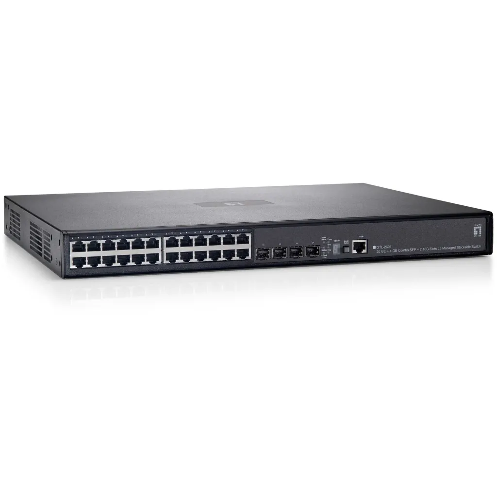 Switch 24x GE GTL-2691 2xGE 4xGSFP+19″ - 1