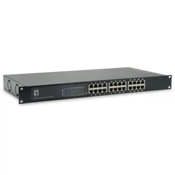 Switch 24x GE GEP-2421W150 19″ 150W 24xPoE