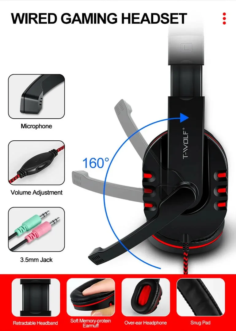Set 4 në 1 T-Wolf TF800 - 13