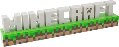 Lampë nate Paladone Minecraft Logo PP8759MCF, LED, USB, shumëngjyrëshe - 4