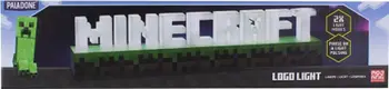 Lampë nate Paladone Minecraft Logo PP8759MCF, LED, USB, shumëngjyrëshe