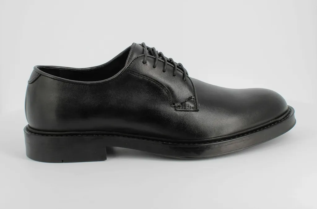 Këpucë elegante për meshkuj Solid, të zeza - 2