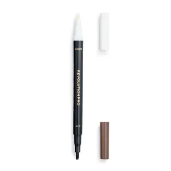 Set laps dhe serum për vetulla Revolution Pro 24Hr, Warm Brown
