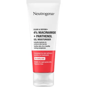 Xhel për fytyrë Neutrogena Clear & Defend+ Moisturizing, 50 ml